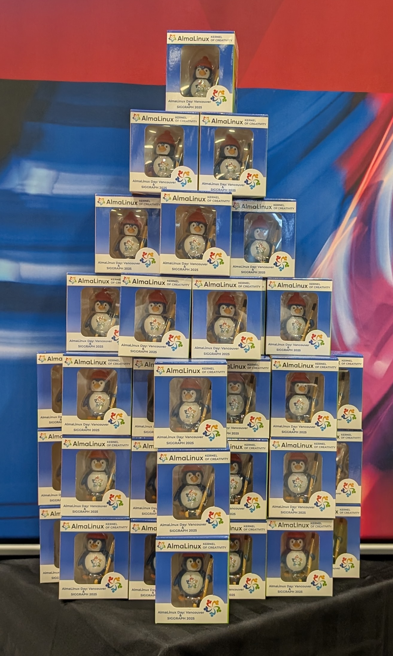 AlmaLinux bobbleheads!